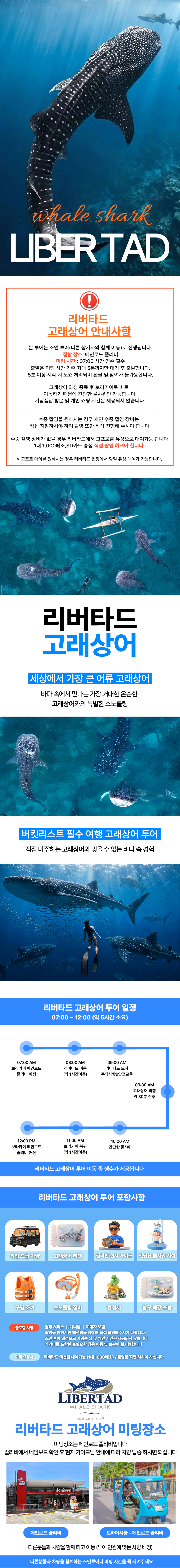 보라카이 고래상어 투어 1